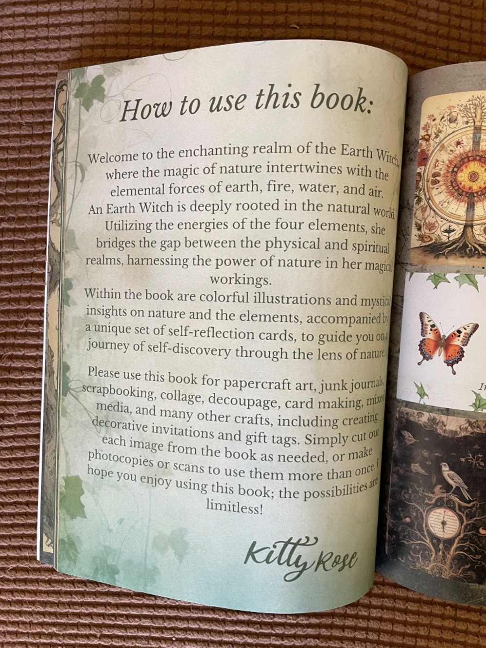 Earth Witch to Cut & Collage Ephemera Collection - Paperback Book - Picture 7 of 15
